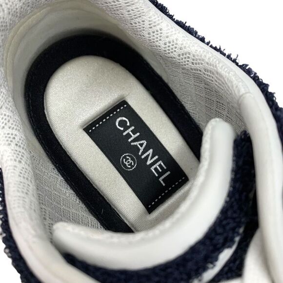 Chanel Sneakers Shoes Pile Coco Mark Multicolor Men's - Picture 7 of 10